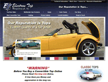 Tablet Screenshot of electron-top.com